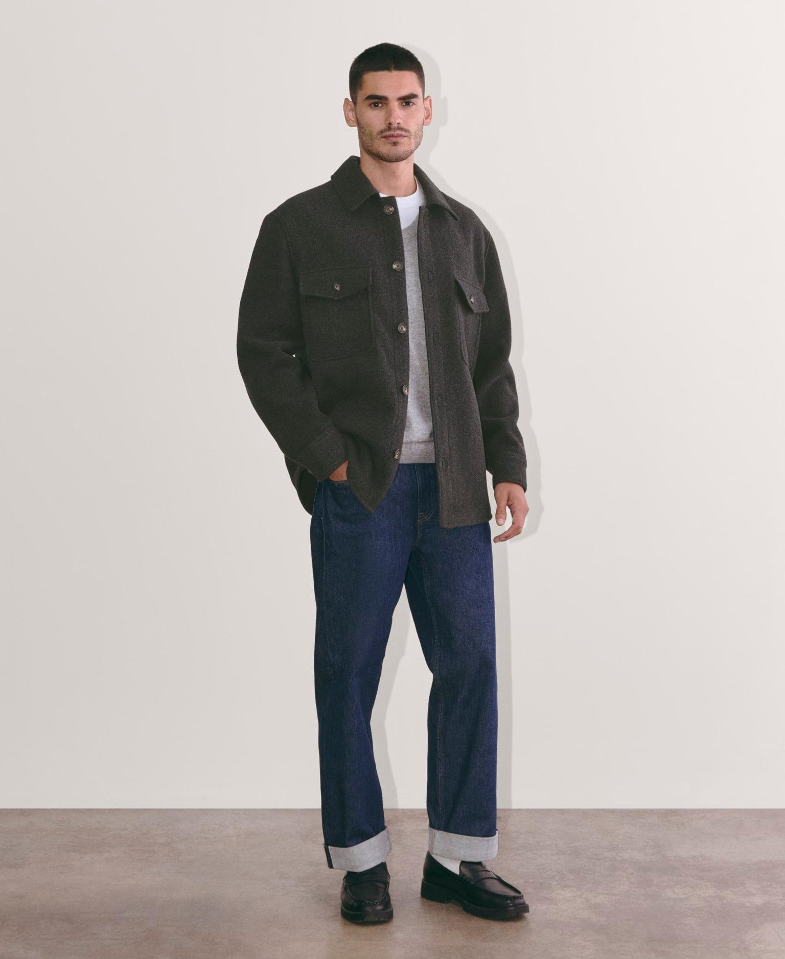 Mens Wool Overshirt by Everlane Product Image