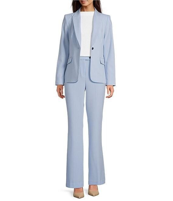 Calvin Klein Textured Mock Neck Sleeveless Top Product Image