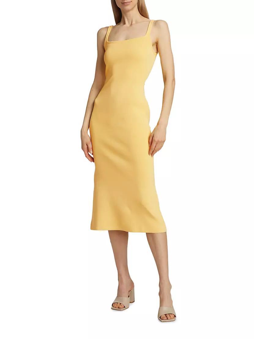 Paityn Ribbed-Knit Midi-Dress Product Image