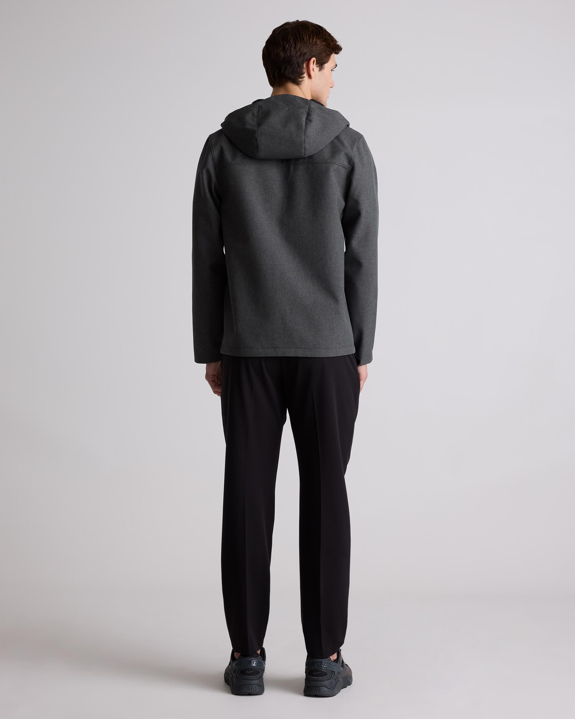 Quince | Men's Softshell Fleece-Lined Full-Zip Hooded Jacket Recycled Polyester Product Image