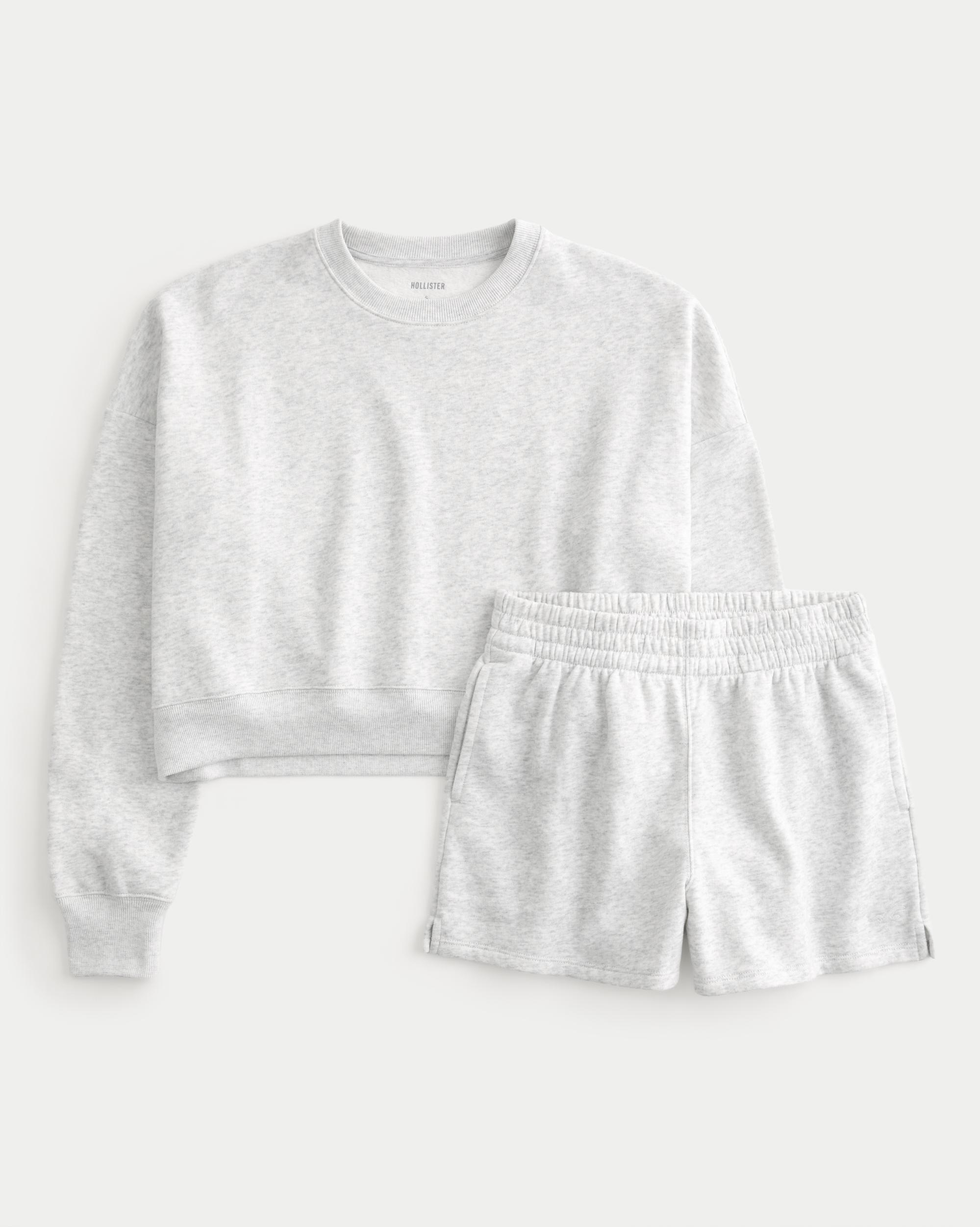 Easy Crew Sweatshirt & Fleece Shorts Bundle Product Image