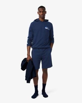 Straight Fit Fleece Loungewear Shorts Product Image