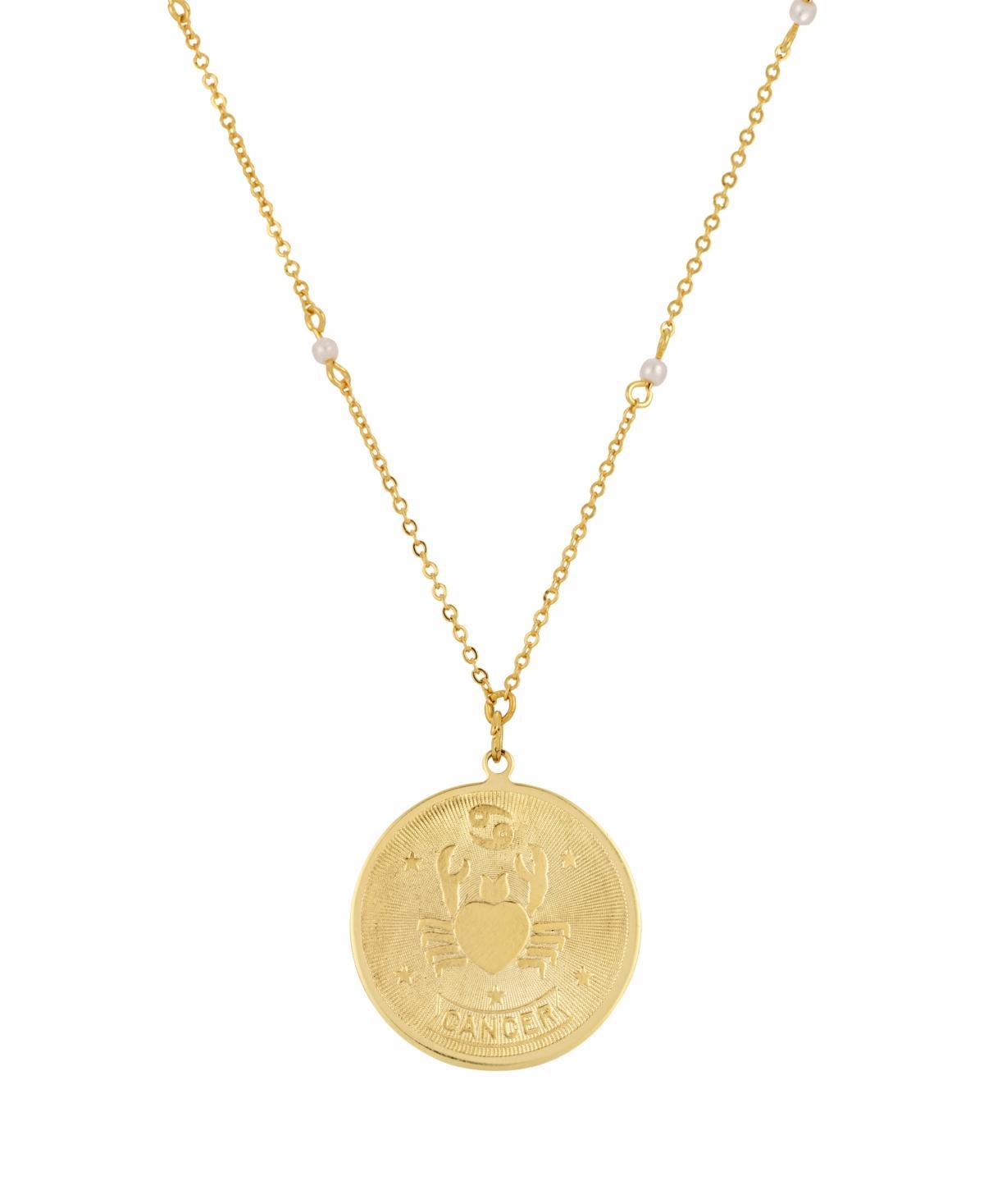 1928 Gold-tone Sagittarius Pendant Necklace, Womens, January Product Image