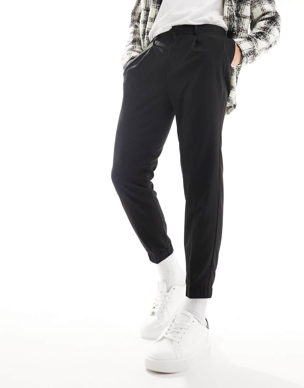 ASOS DESIGN smart tapered sweatpants Product Image