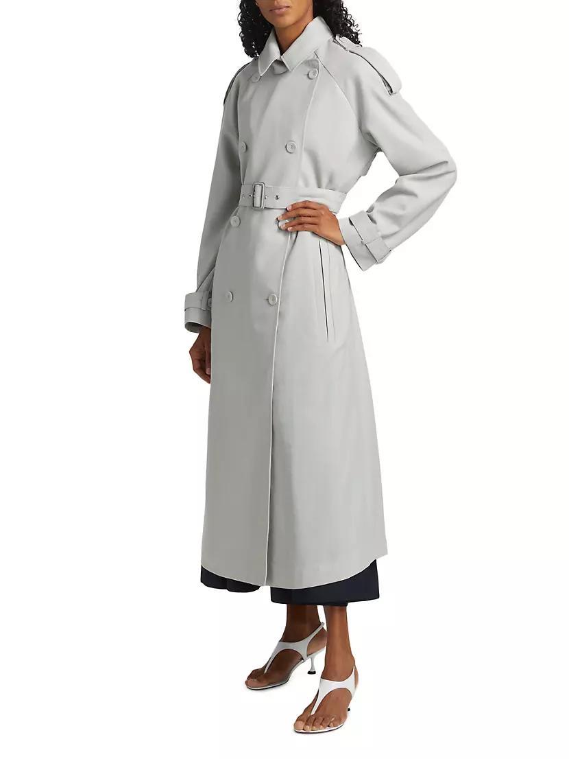 Sakia Wool-Blend Longline Coat Product Image