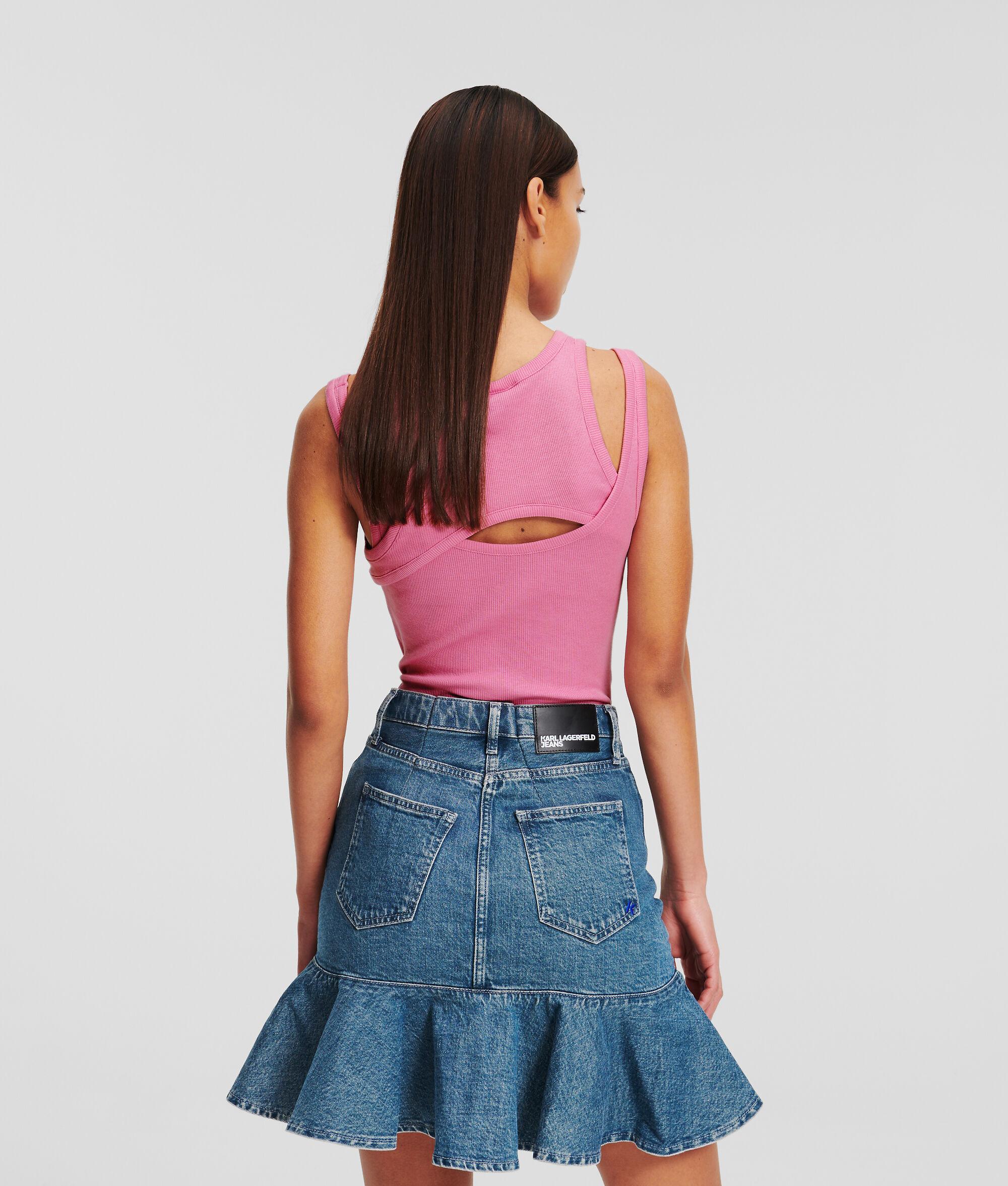 LAYERED RIBBED TANK TOP Product Image