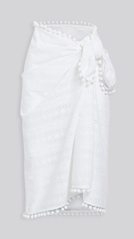 Playa Lucila Eyelet Sarong | Shopbop Product Image