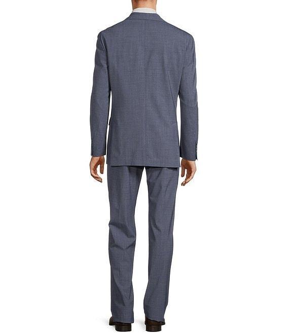 Hart Schaffner Marx New York Modern Fit Flat Front Fancy Patten 2-Piece Suit Product Image