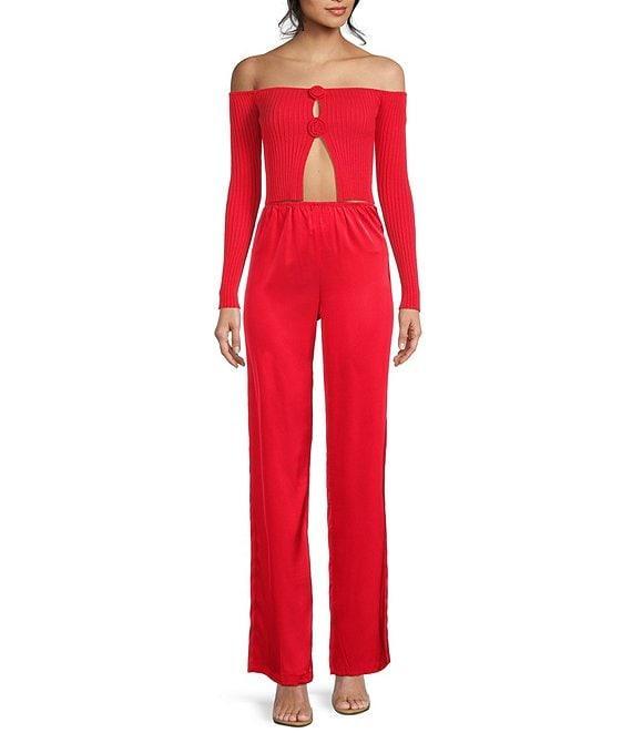 GB Satin Pull On Pants Product Image