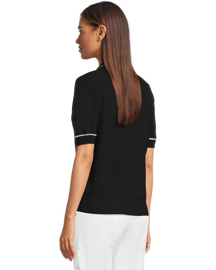 Ruffled Down Sweater Product Image