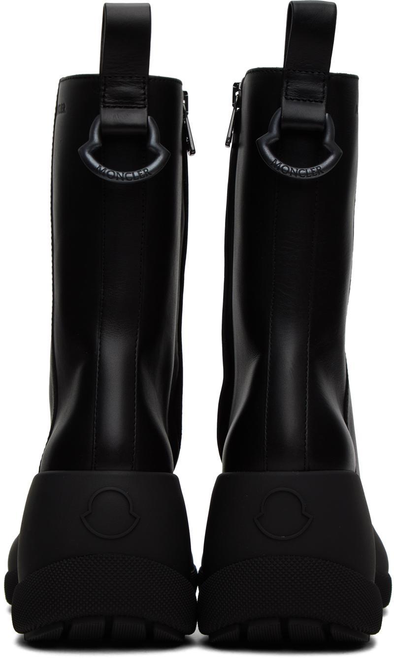 MONCLER Black Resile Boots In 999 Black Product Image