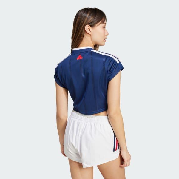 Tiro Cut 3-Stripes Crop Jersey Product Image