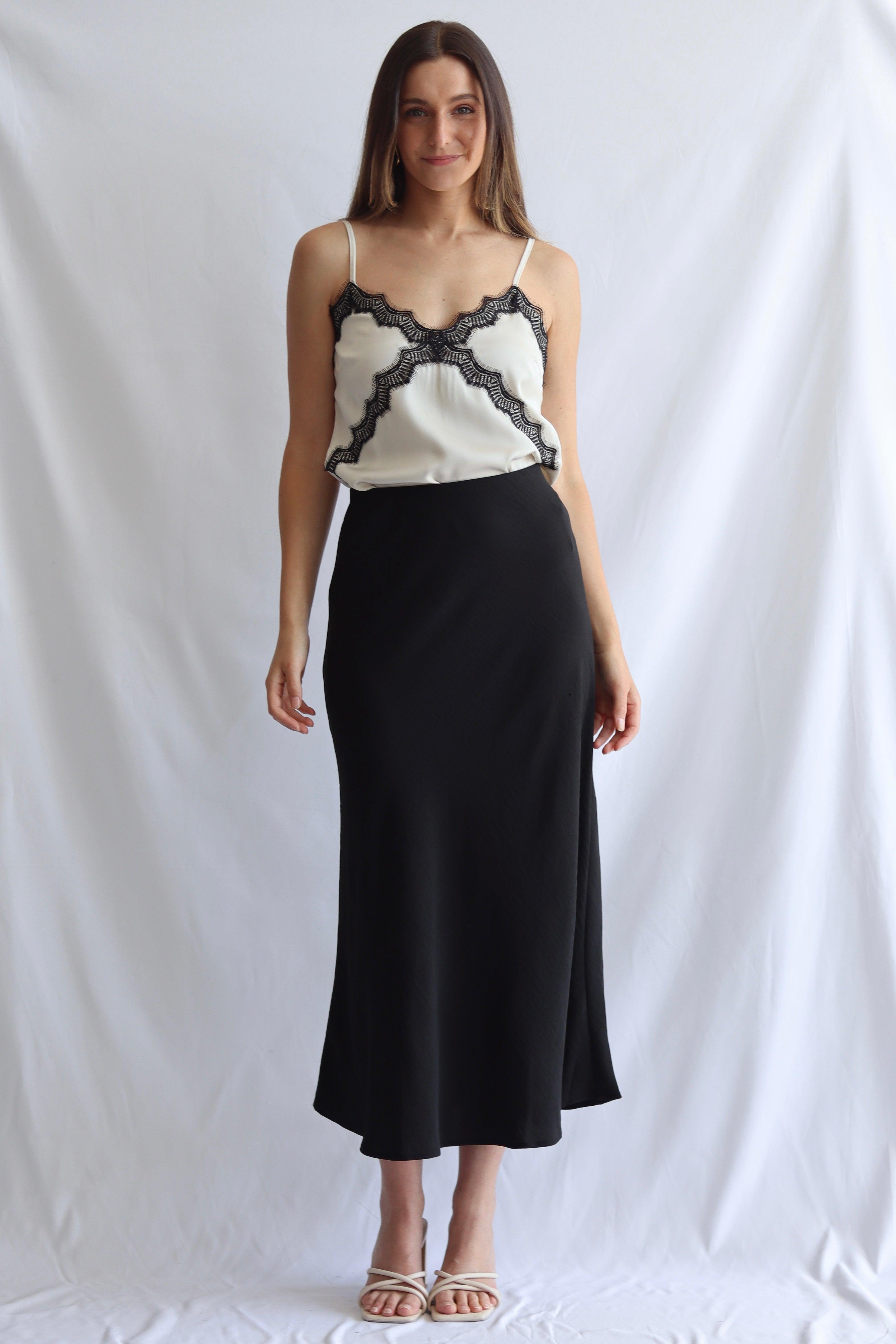 Slip Midi Skirt Product Image