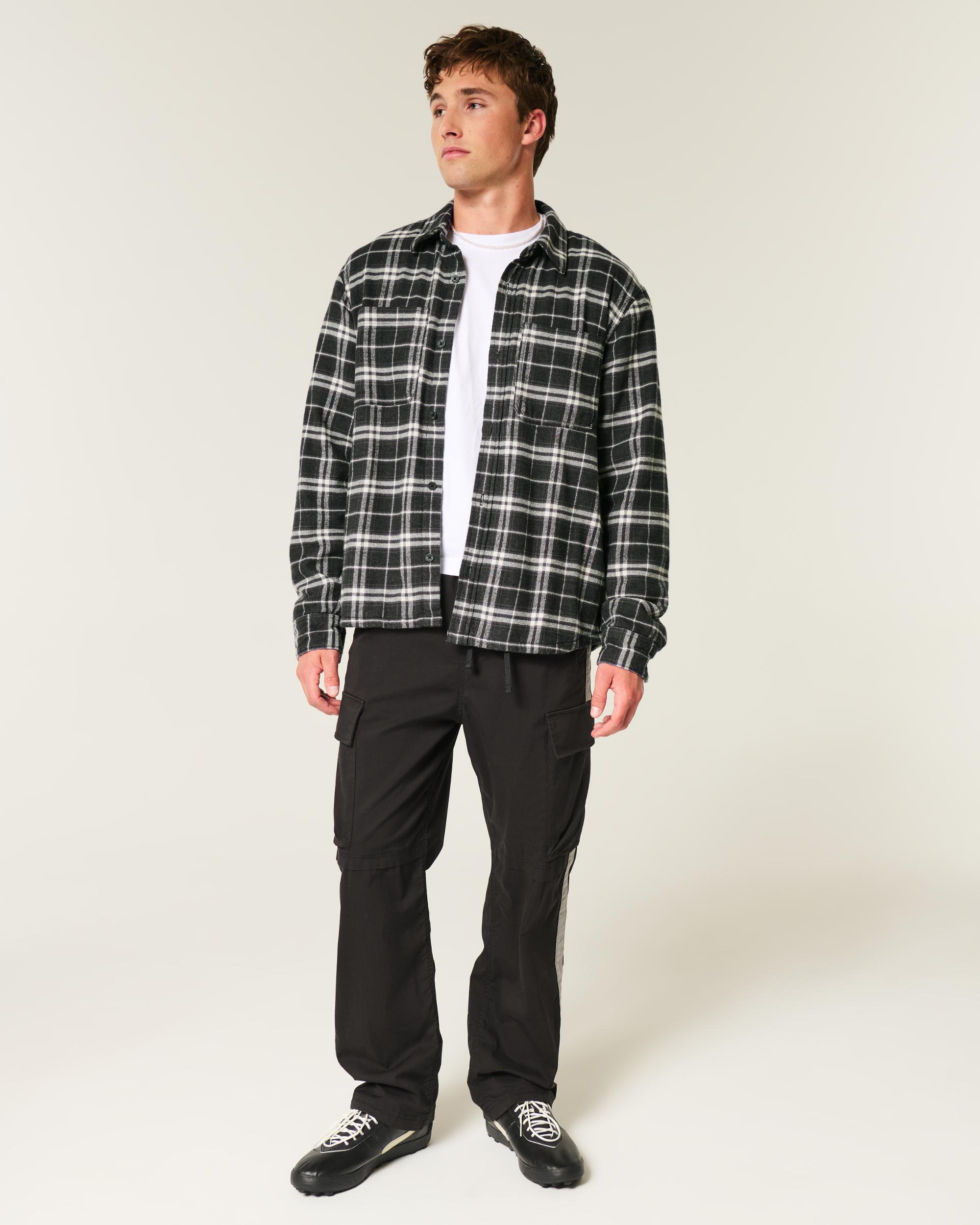 Thermal-Lined Flannel Shirt Product Image