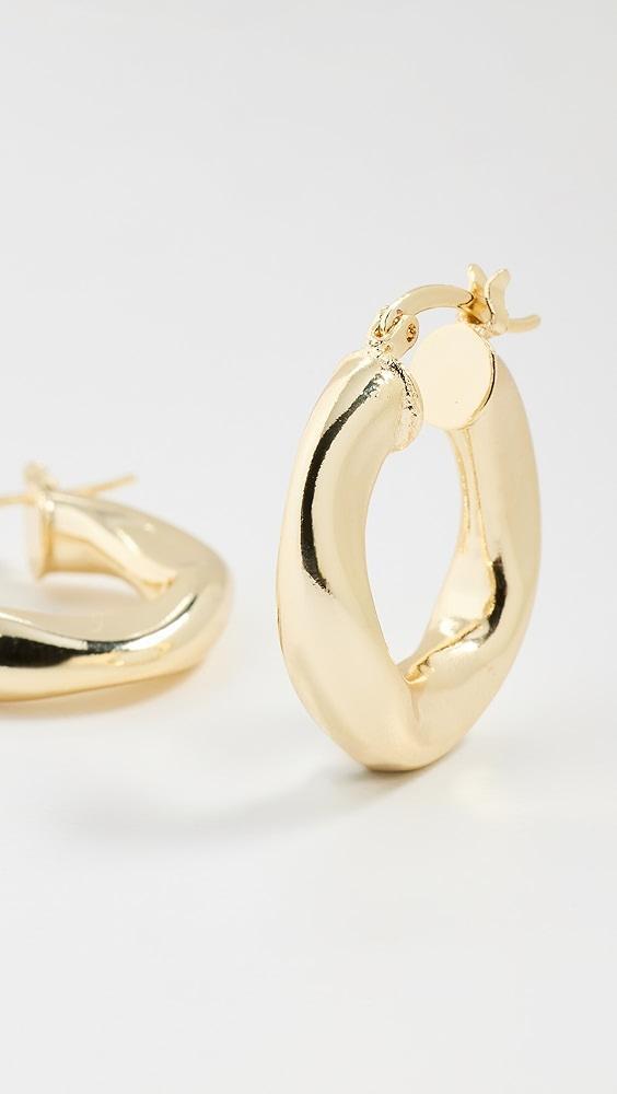 Argento Vivo Golden Hour Hoops | Shopbop Product Image