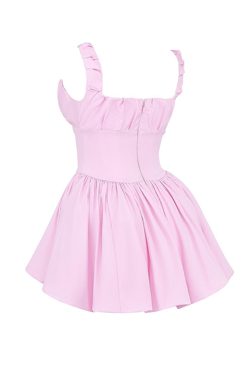 Le Puff Cotton Candy Cotton Tulle Mini Dress Product Image