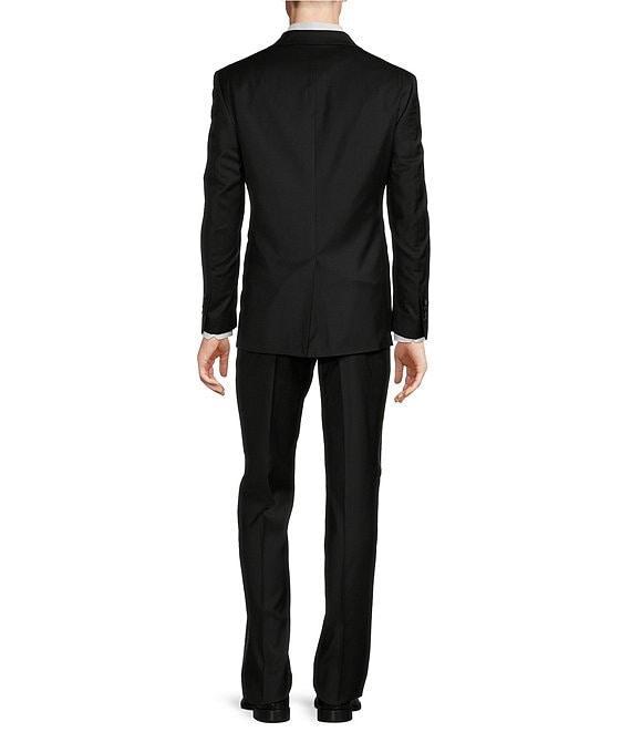 Hickey Freeman Classic Fit Flat Front Solid 2-Piece Tuxedo Suit Product Image