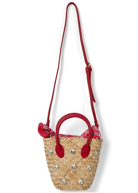 Embellished Bandana Handbag Product Image