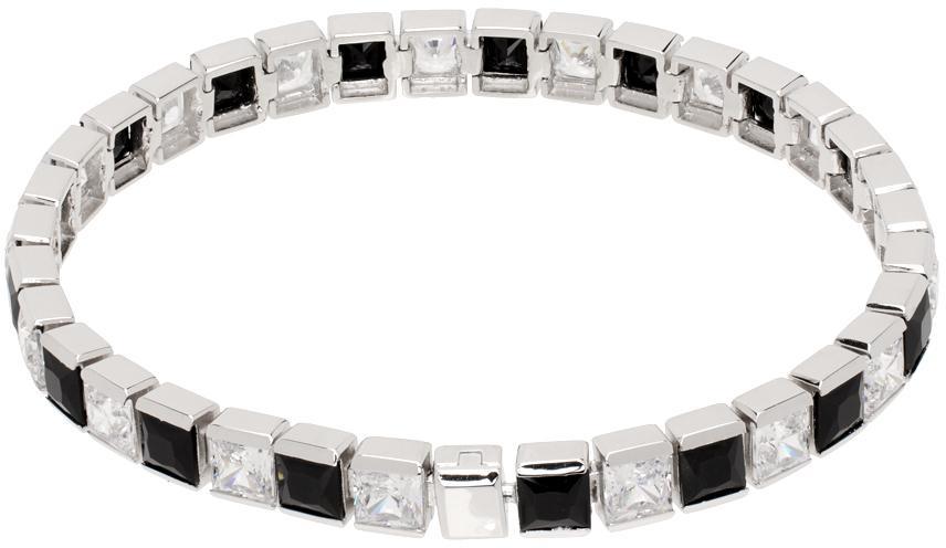 NUMBERING Silver & Black #3954 Bracelet Product Image