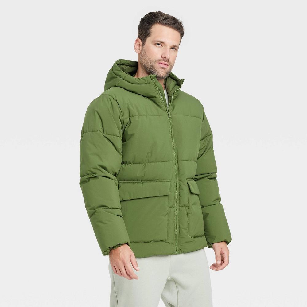 Mens Heavy Puffer Jacket - All In Motion Product Image