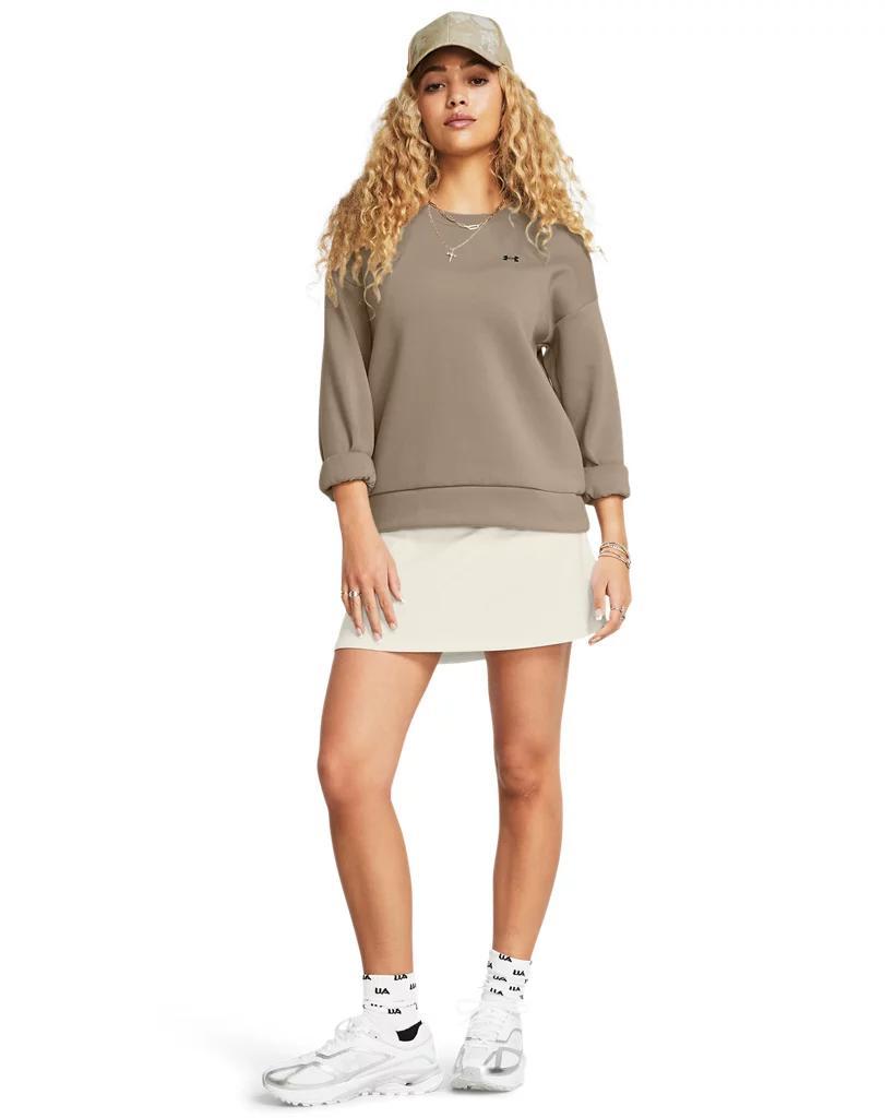 Women's UA Unstoppable Fleece Crew Product Image