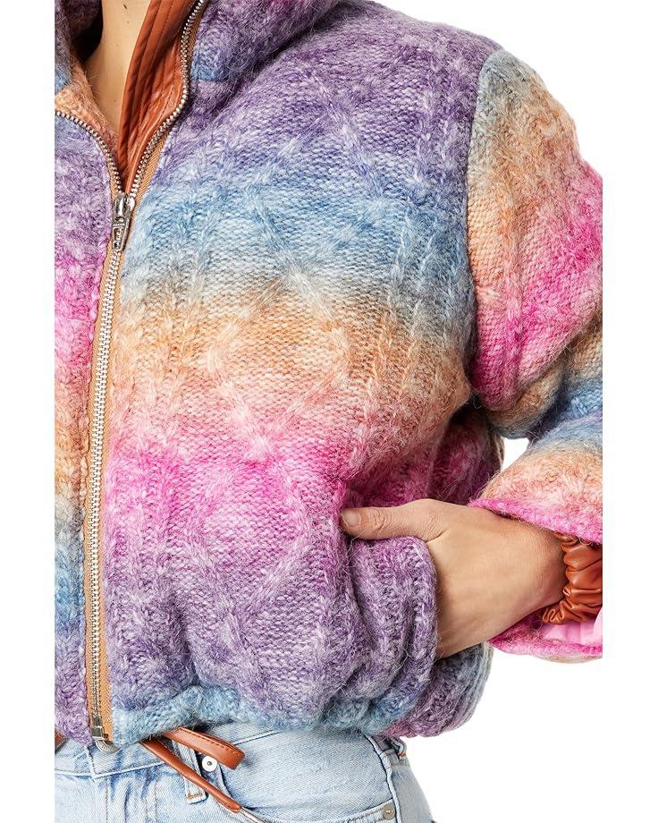 Oversized Faux Suede and Sherpa Trucker Jacket Product Image