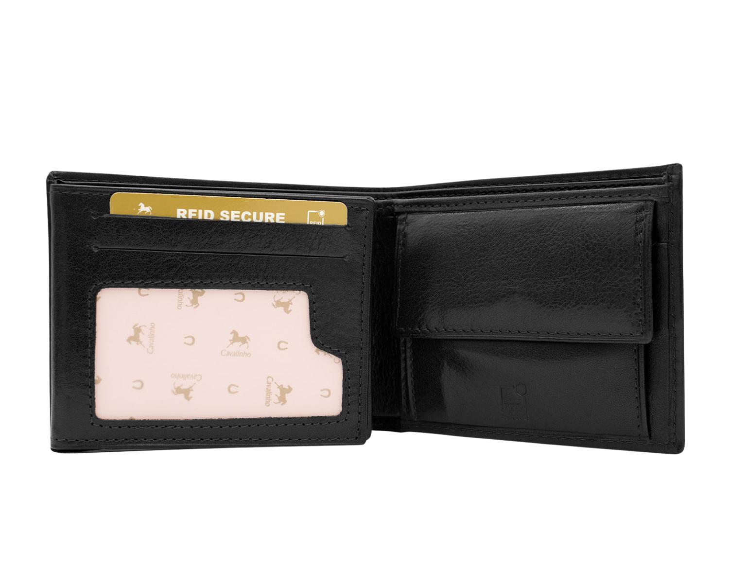 Men's Trifold Leather Wallet Product Image