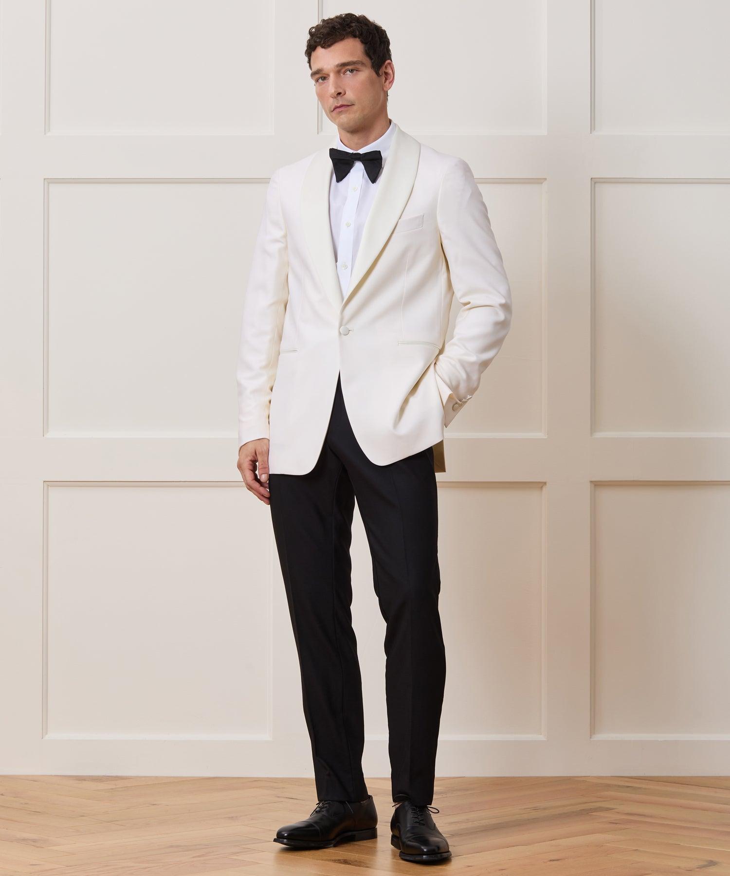 Italian Wool Shawl Tuxedo Jacket Product Image