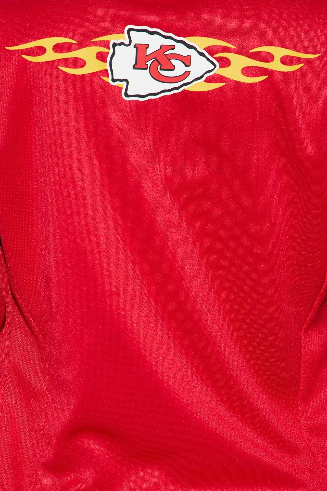 Chiefs Kingdom Zip Up Jacket - Red Female Product Image