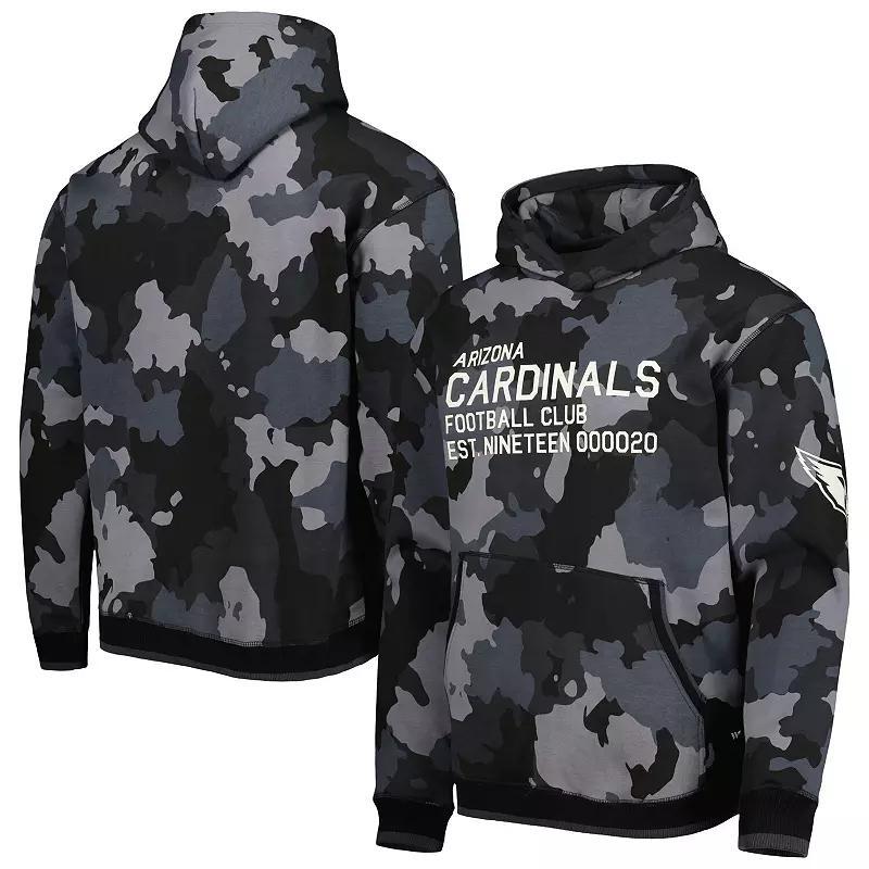 Men's The Wild Collective Black Arizona Cardinals Camo Pullover Hoodie, Size: Medium Product Image