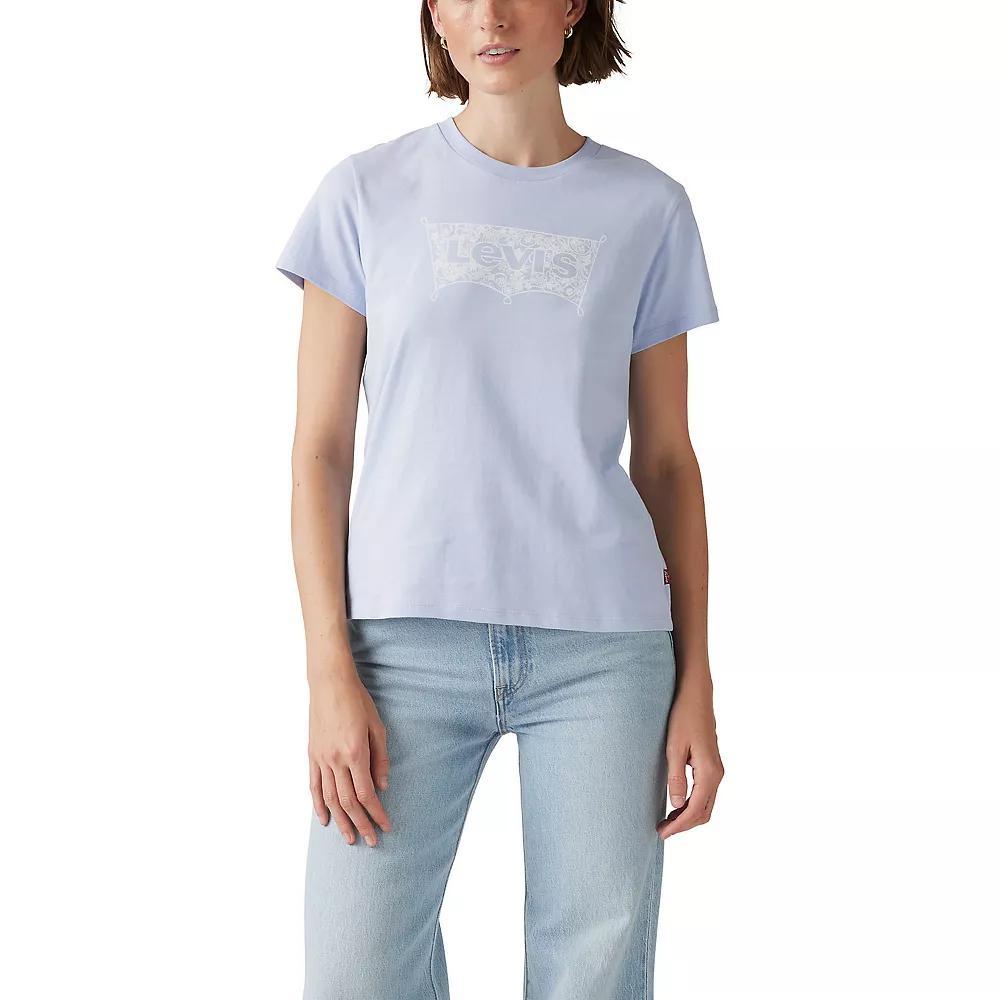 Women's Levi's® Logo Perfect Tee, Size: XXL, Kentucky Blue Product Image