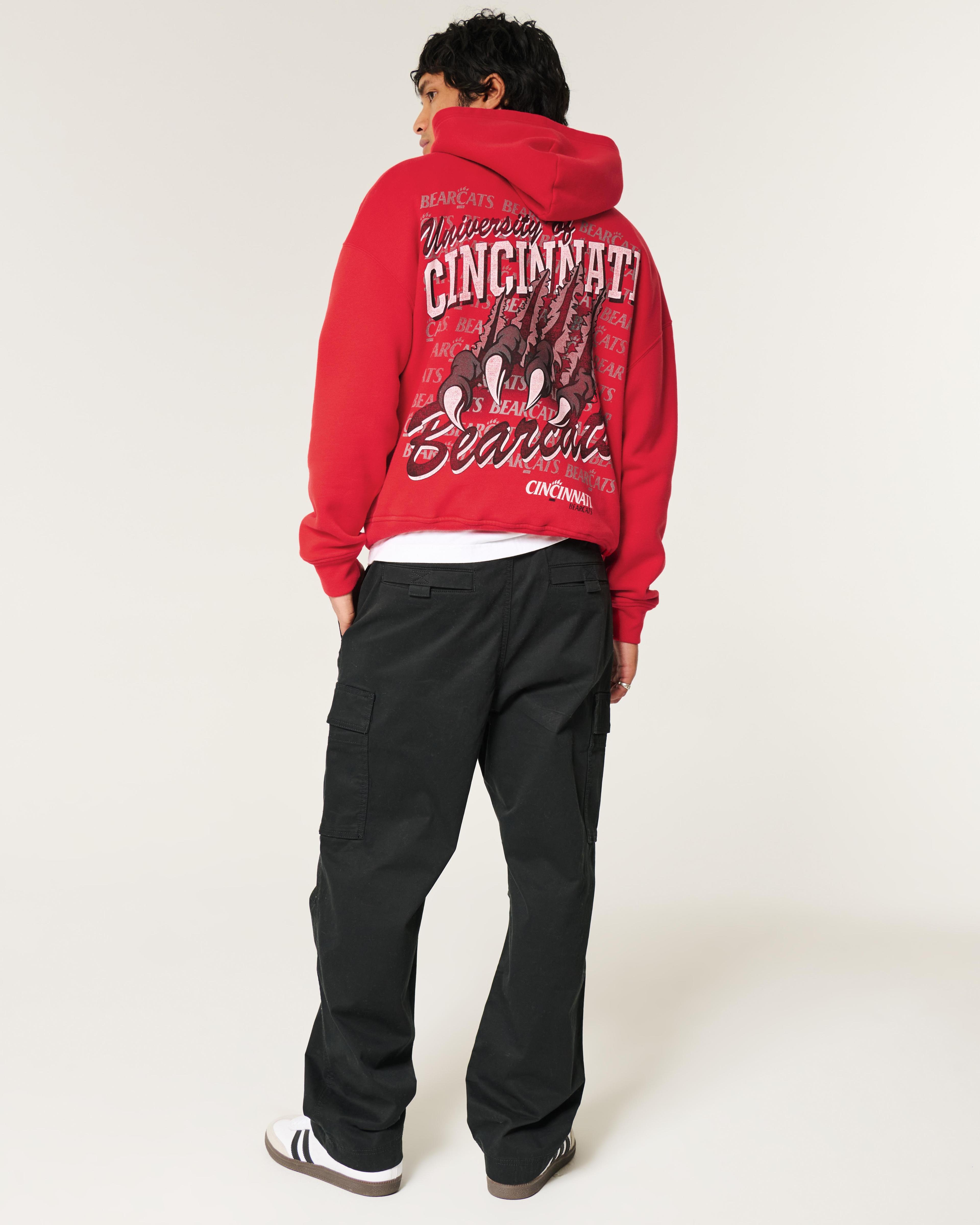 Boxy Ohio State Buckeyes Graphic Hoodie Product Image