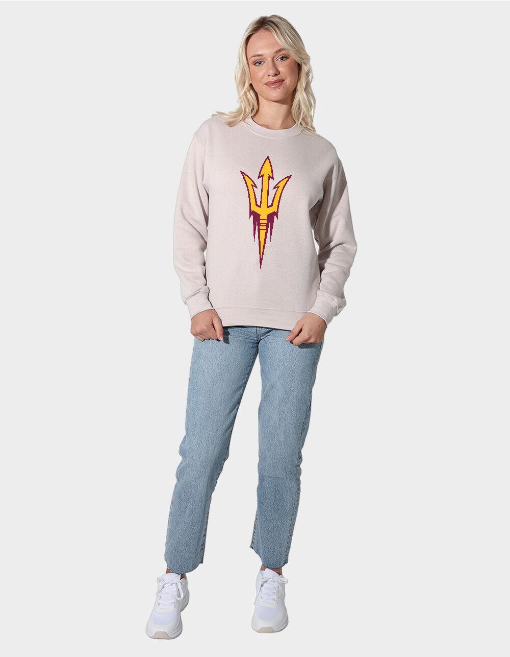 ARIZONA STATE UNIVERSITY Official Traditional Womens Crewneck Fleece Product Image