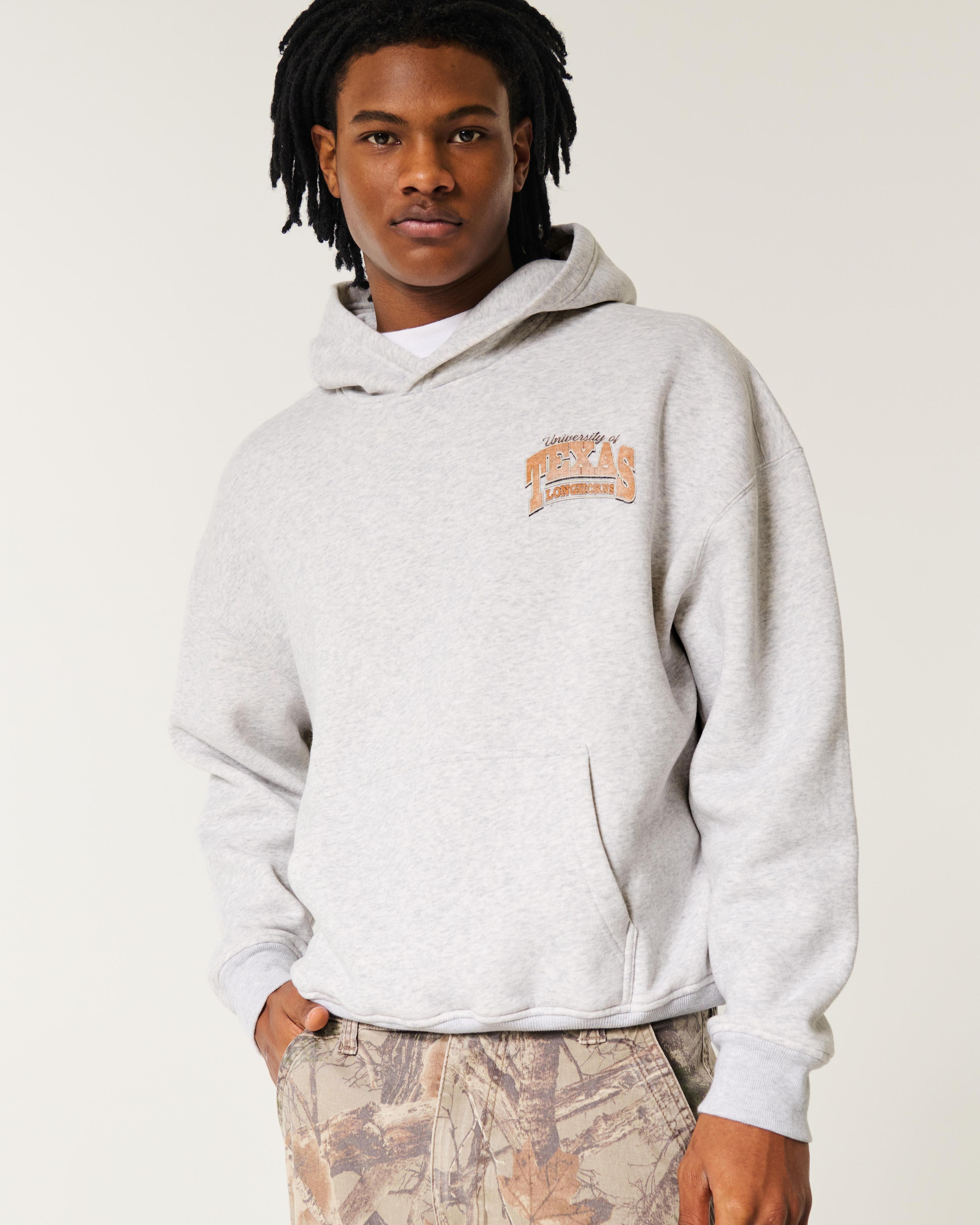 Boxy Ohio State Buckeyes Graphic Hoodie Product Image