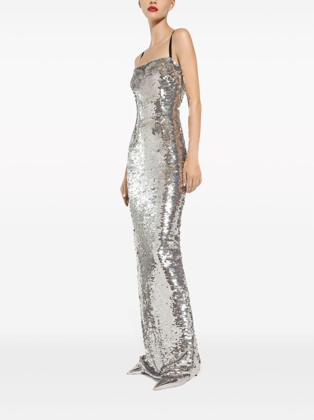 sequin-embellished maxi dress Product Image