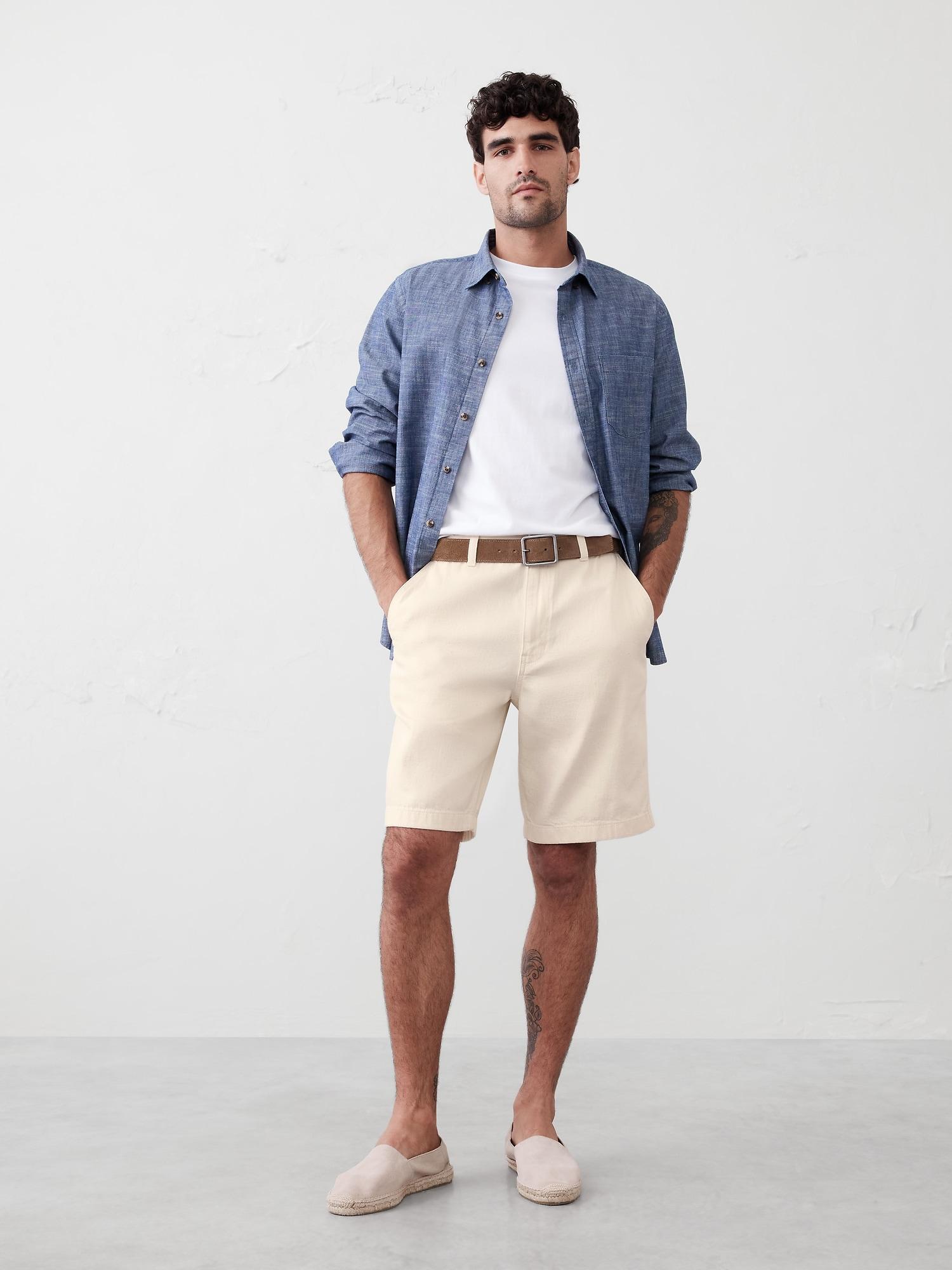 10" Summerweight Denim Short Product Image