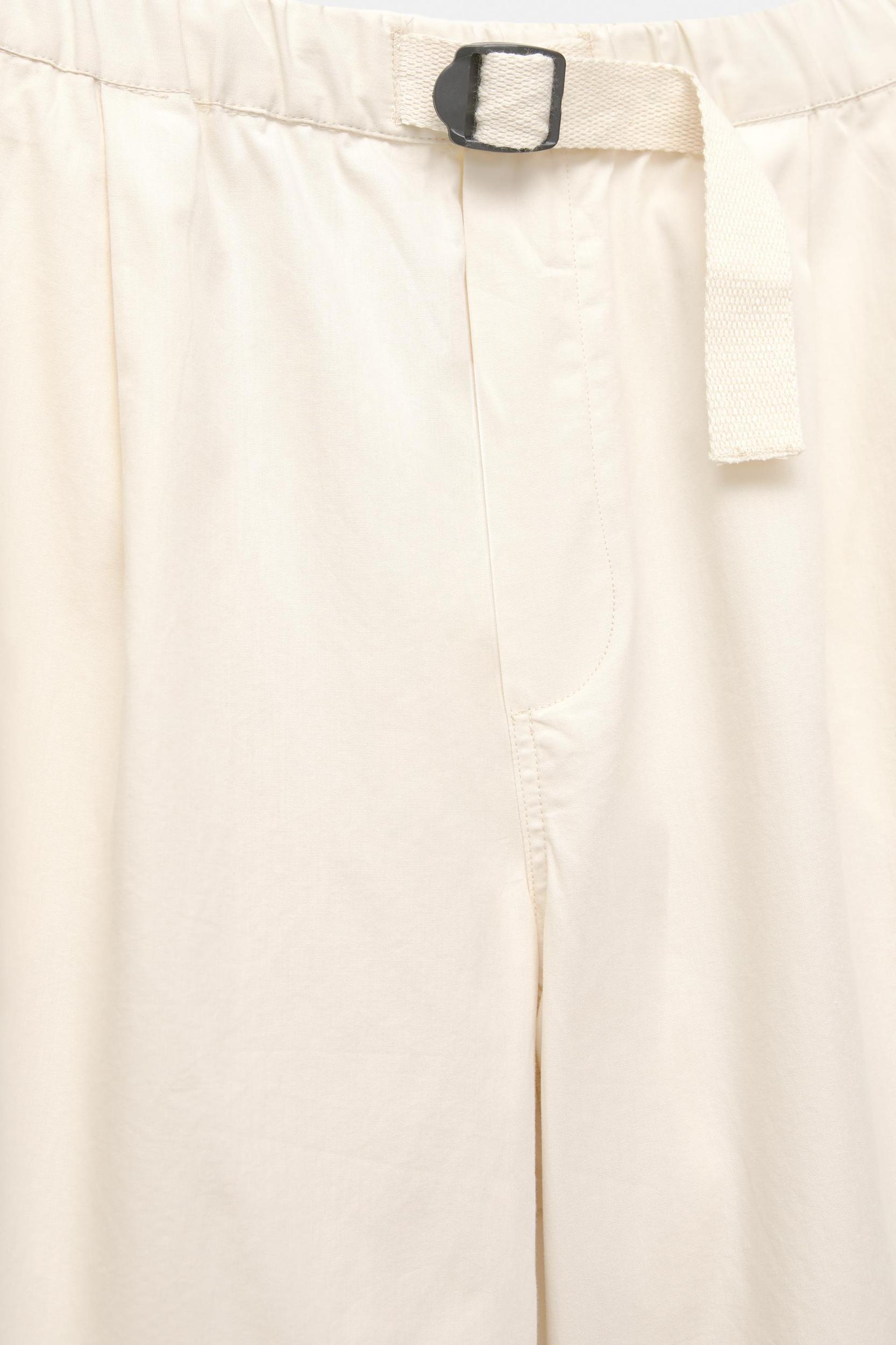 Technical Bermuda shorts with belt Product Image