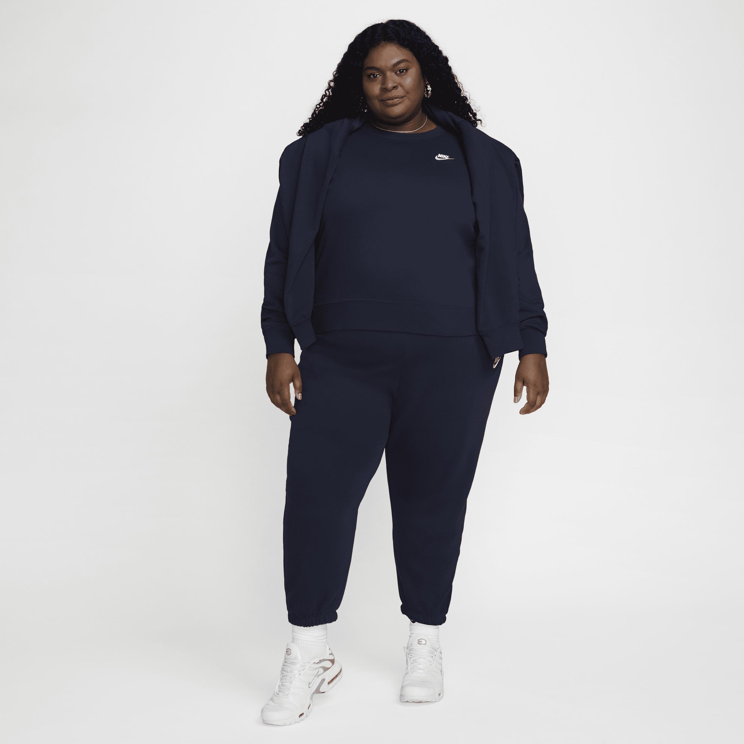 Nike Sportswear Club Fleece Women's Crew-Neck Sweatshirt (Plus Size) Product Image