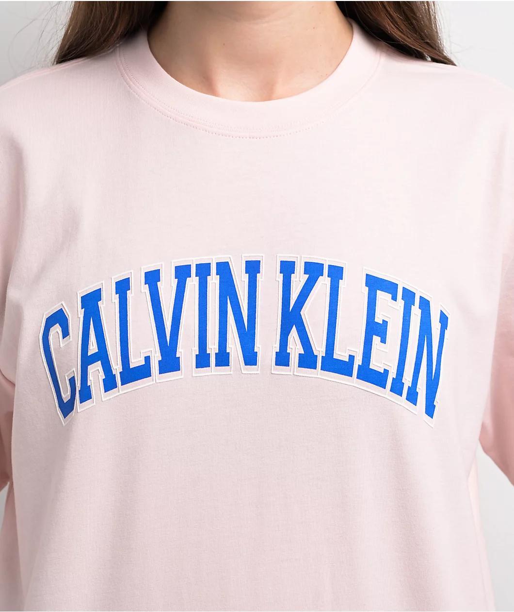 Calvin Klein Pink T-Shirt Product Image