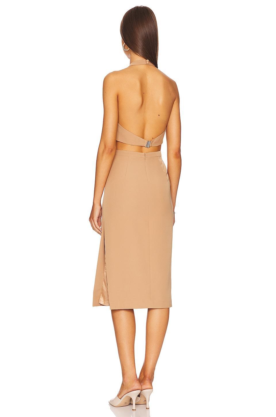 Amara Halter Midi Dress Bardot Product Image