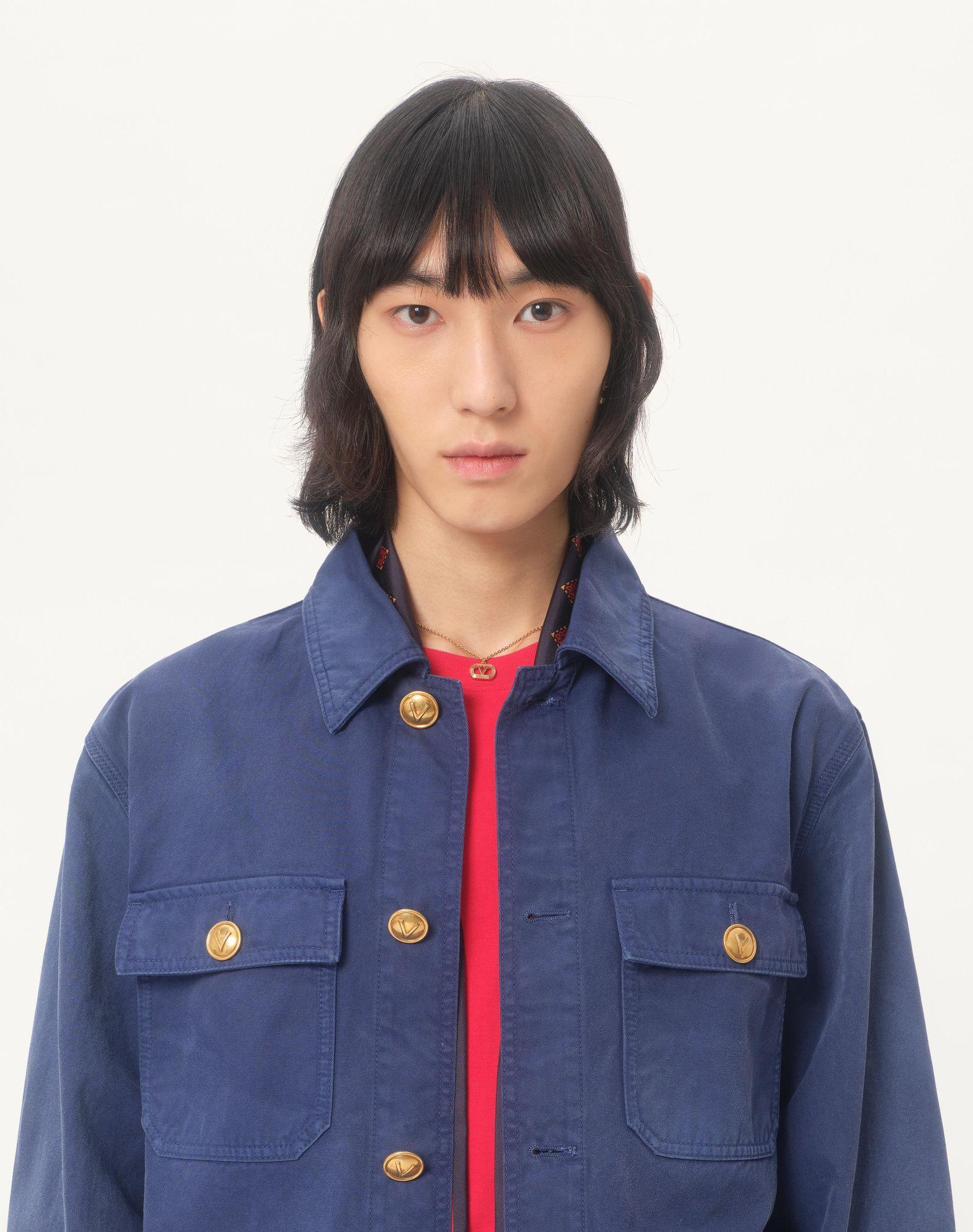 Denim Safari Jacket Product Image