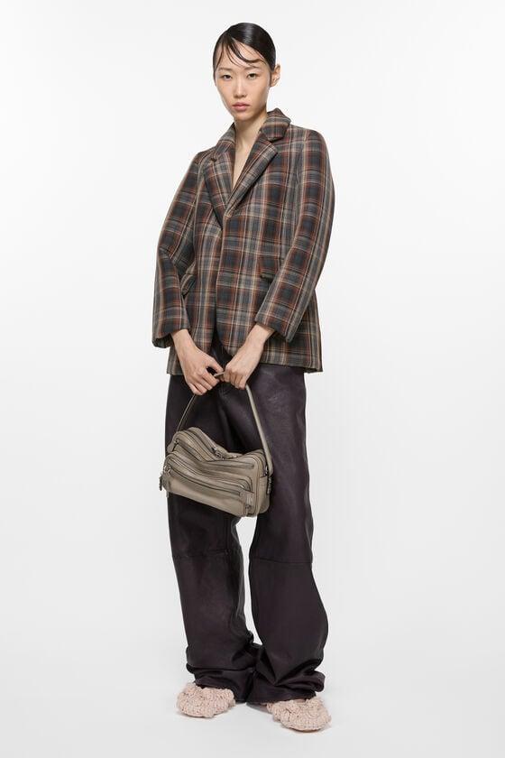 Check bonded jacket Product Image