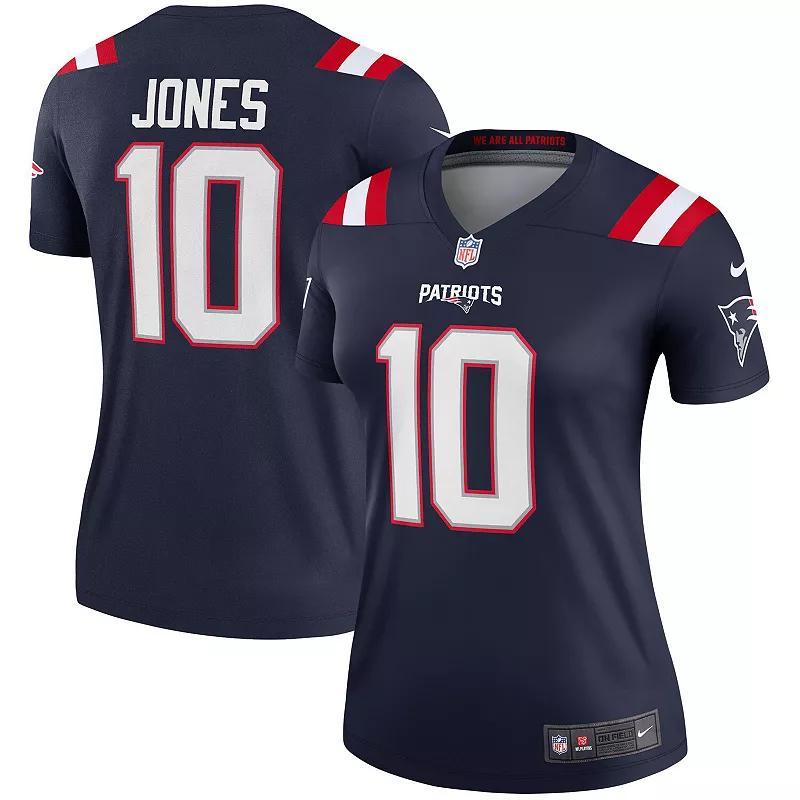 Womens Nike Mac Jones New England Patriots Legend Jersey Blue Product Image