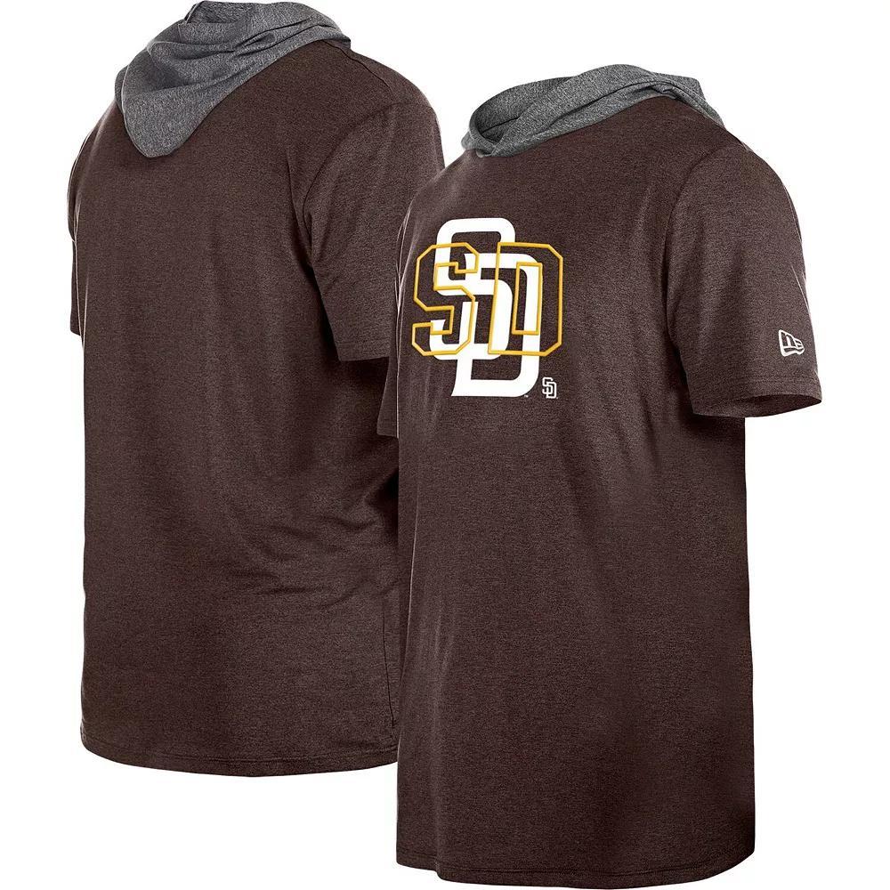 Men's New Era Brown San Diego Padres Team Hoodie T-Shirt, Size: Large Product Image