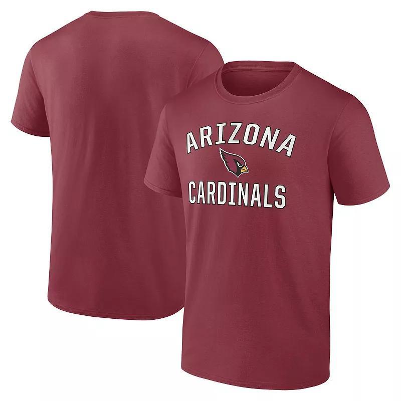 Men's Fanatics Cardinal Arizona Cardinals Victory Arch T-Shirt,  Product Image