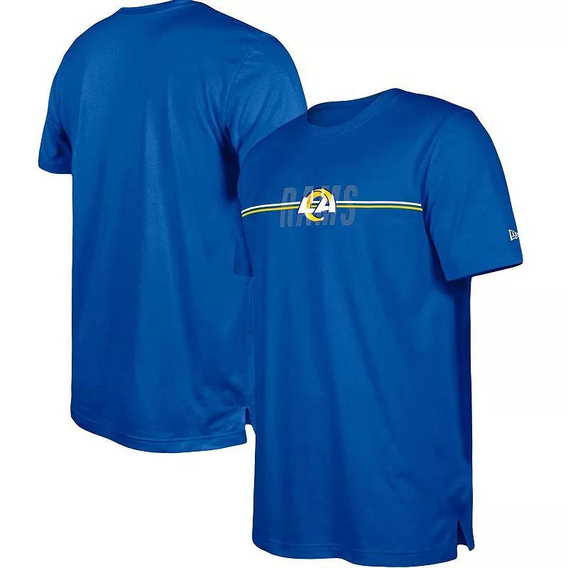 Mens New Era Royal Los Angeles Rams 2023 NFL Training Camp T-Shirt Product Image