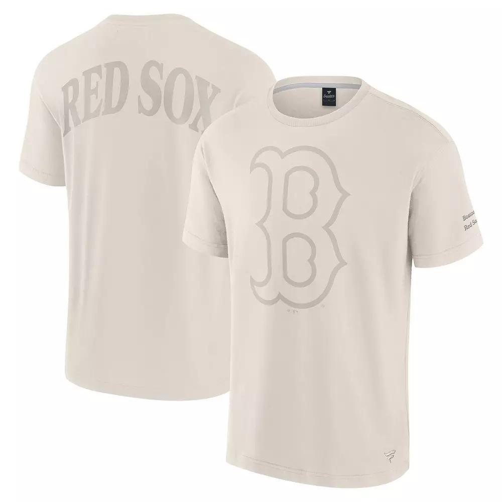 Men's Fanatics Cream Boston Red Sox Elements Iconic T-Shirt,  Product Image