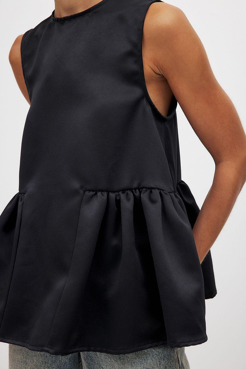 High Neck Volume Top Product Image