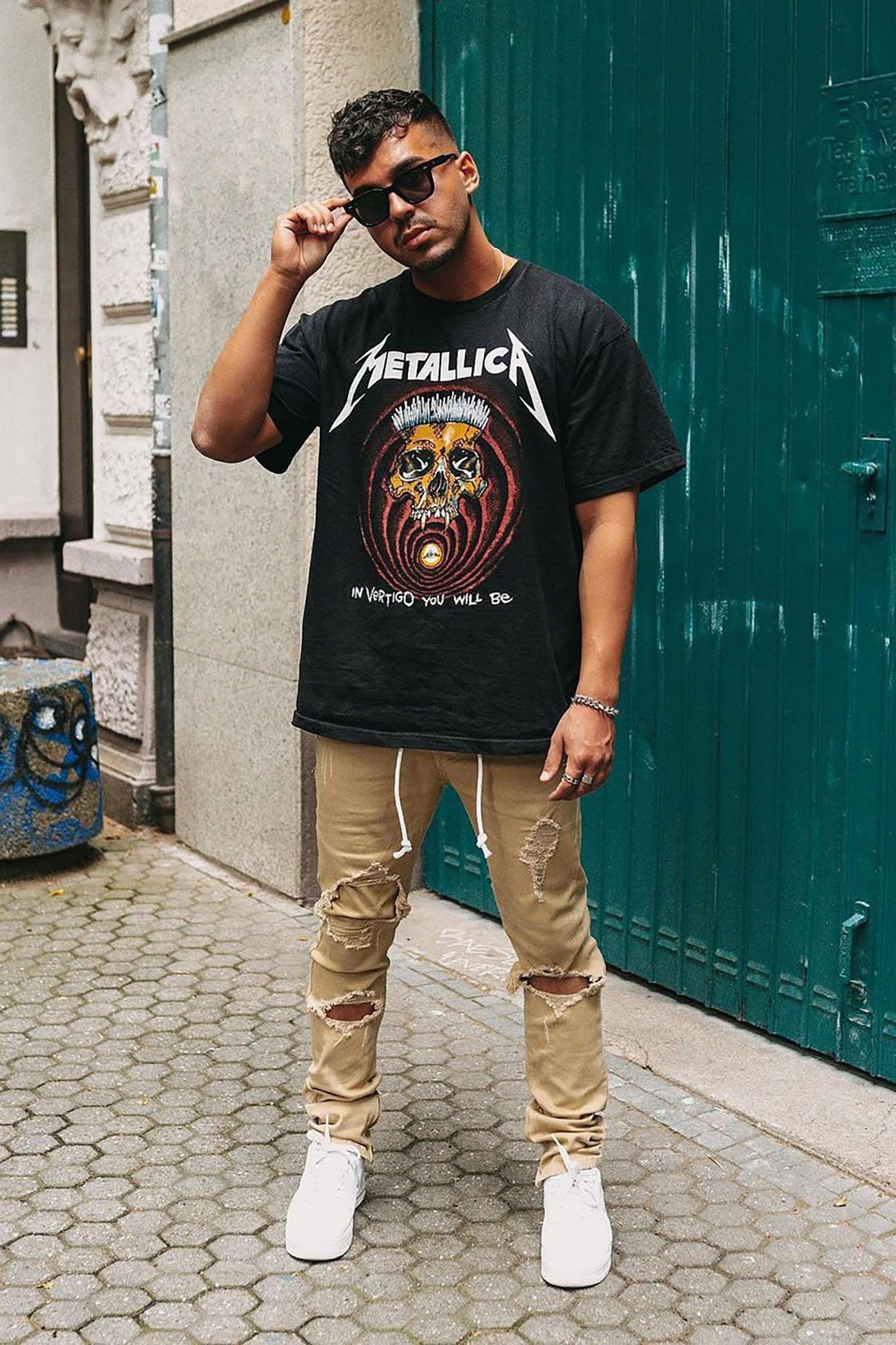 Metallica Short Sleeve Tee - Black/combo Product Image