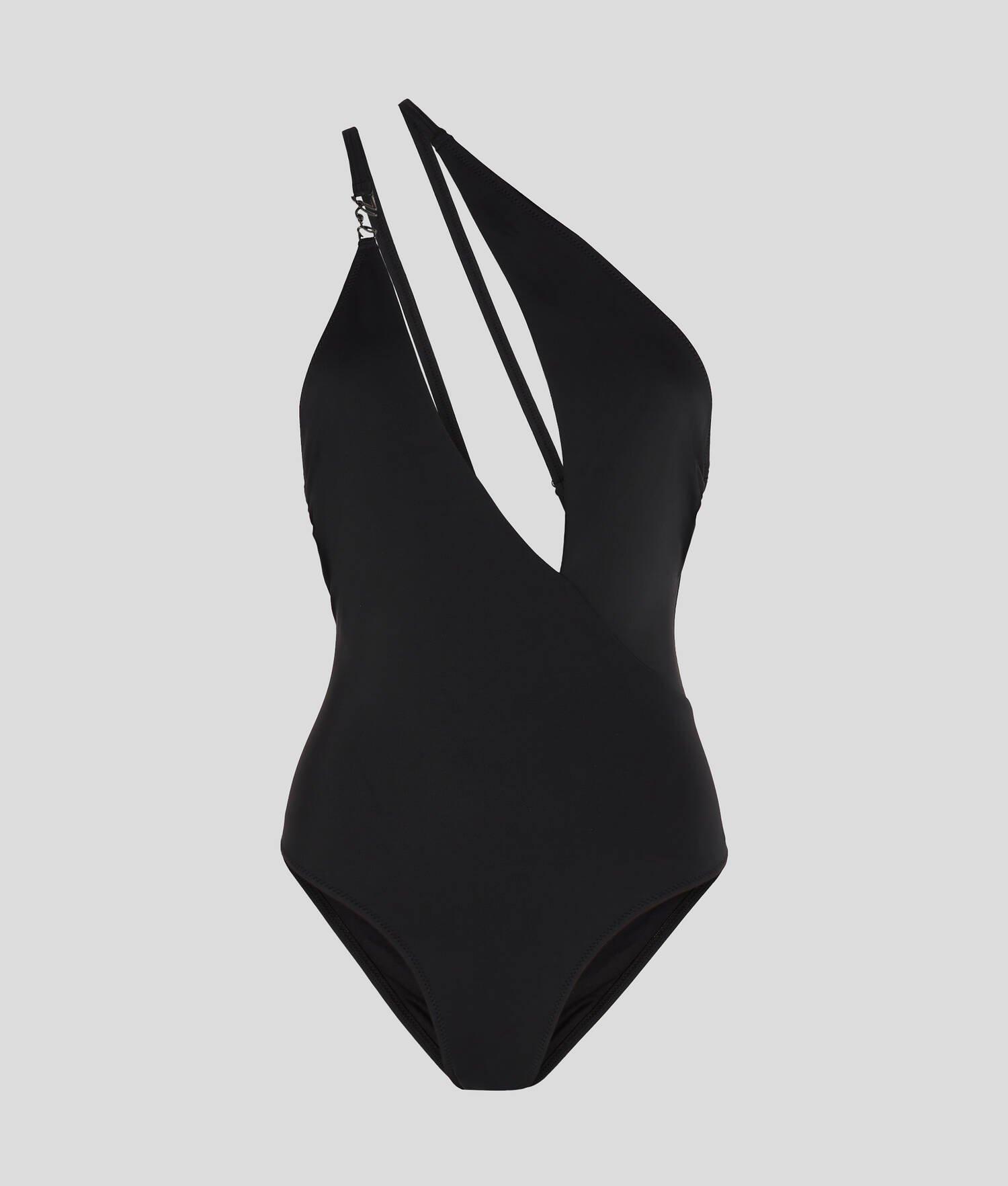 KARL SIGNATURE ASYMMETRIC SWIMSUIT Product Image